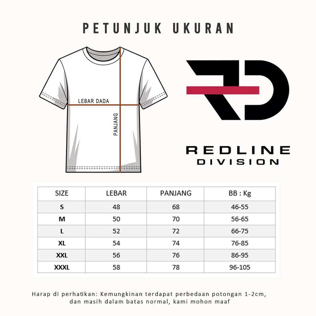 Kaos Lengan Panjang Premium Distro REDLINE DIVISION bertema KEEP IT LOUD Katun Combed 24s - Gambar 5